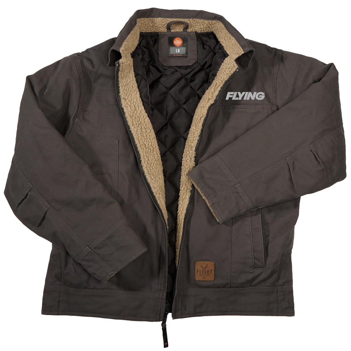 FLYING Gray Bush Pilot Jacket