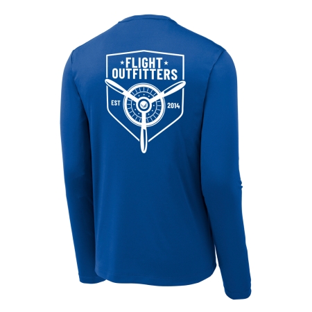 Peak Adventure Long Sleeve SPF T-shirt - royal