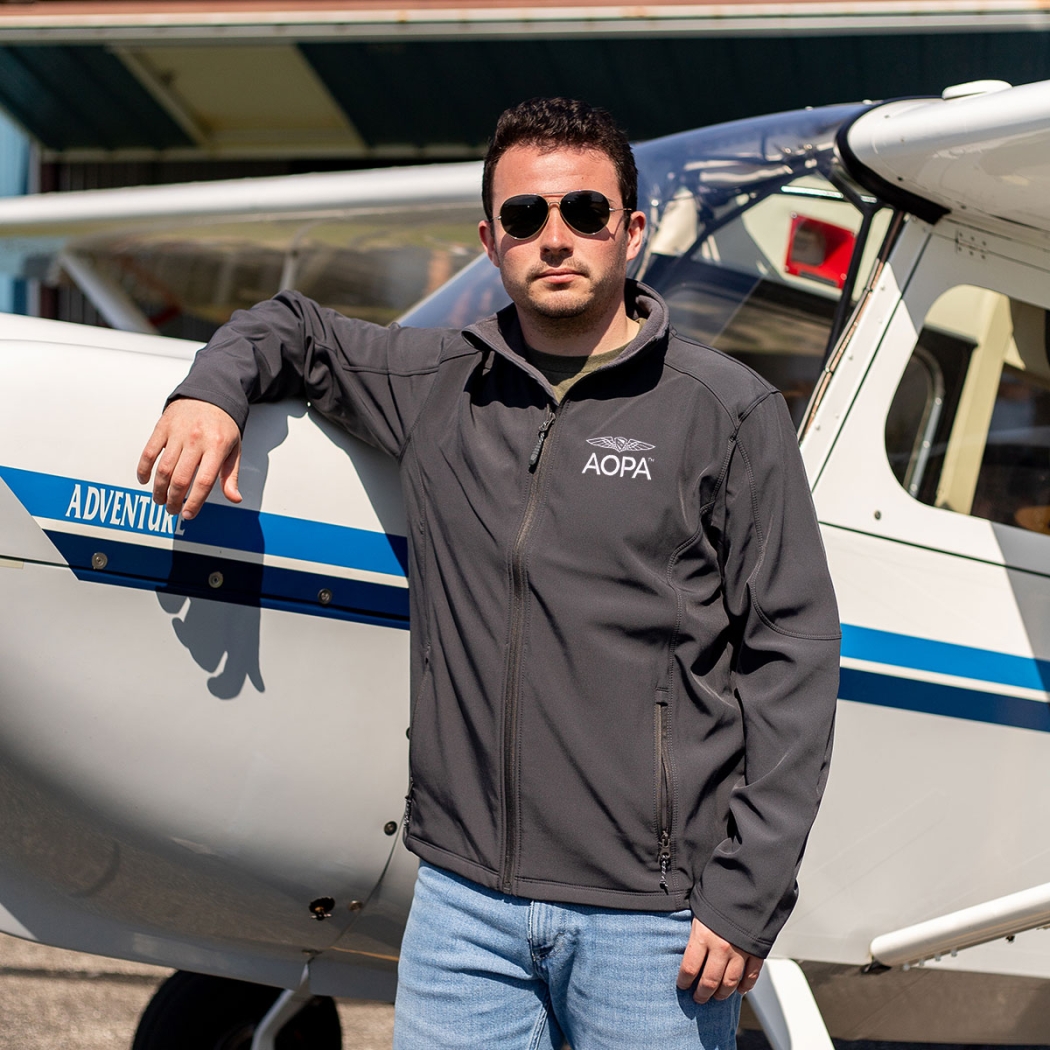 AOPA Men's Pilot Soft Shell Jacket