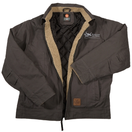Citation Jet Pilots Gray Bush Pilot Jacket