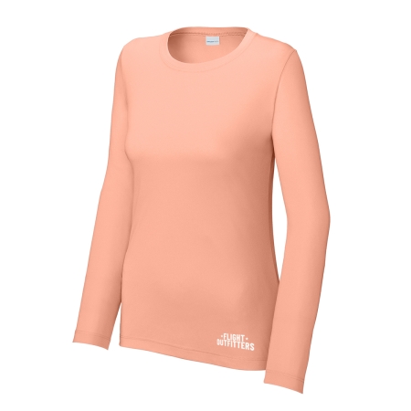 Women's Peak Adventure SPF Long Sleeve Shirt - coral
