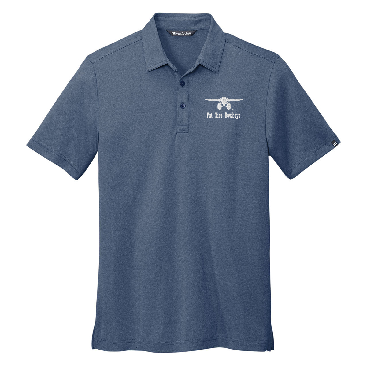 FTC Travis Mathew Coto Performance Polo - Vintage Indigo