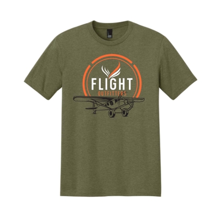 Back Country T-shirt - Military Green
