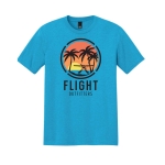 Island Hopper T-shirt - Heather Turquoise