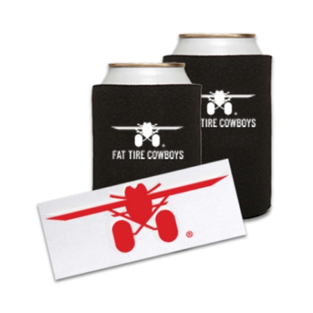 FTC Sticker and 2 Koozies Bundle