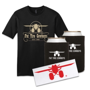 FTC Established TShirt, Sticker and 2 Koozies Bundle