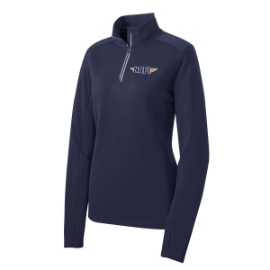 NAFI Women's Approach Quarter Zip - navy