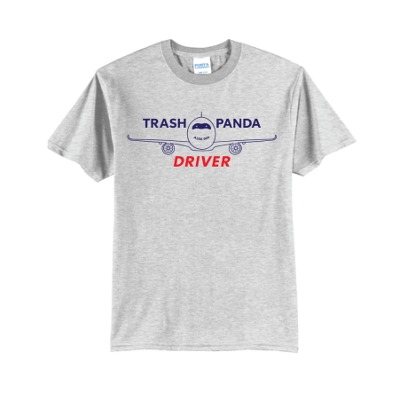 Trash Panda Driver Tshirt - Ash