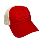 Patch Hats - red/khaki